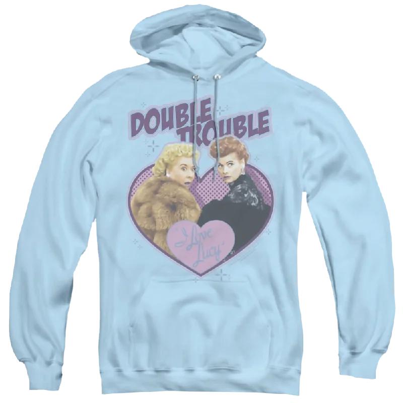 stylish pullover sweatshirtI Love Lucy Double Trouble - Pullover Hoodie