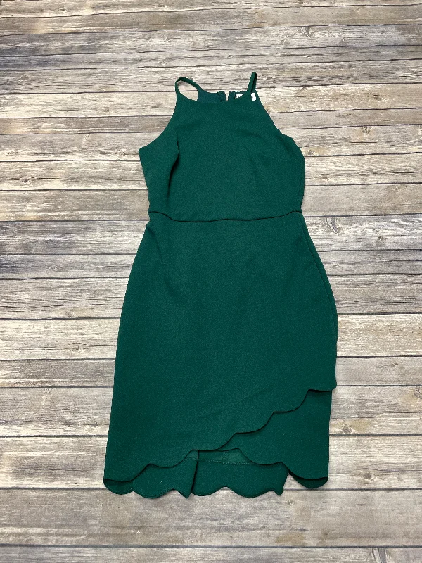 comfy dressDress Party Short By Cme In Green, Size: S