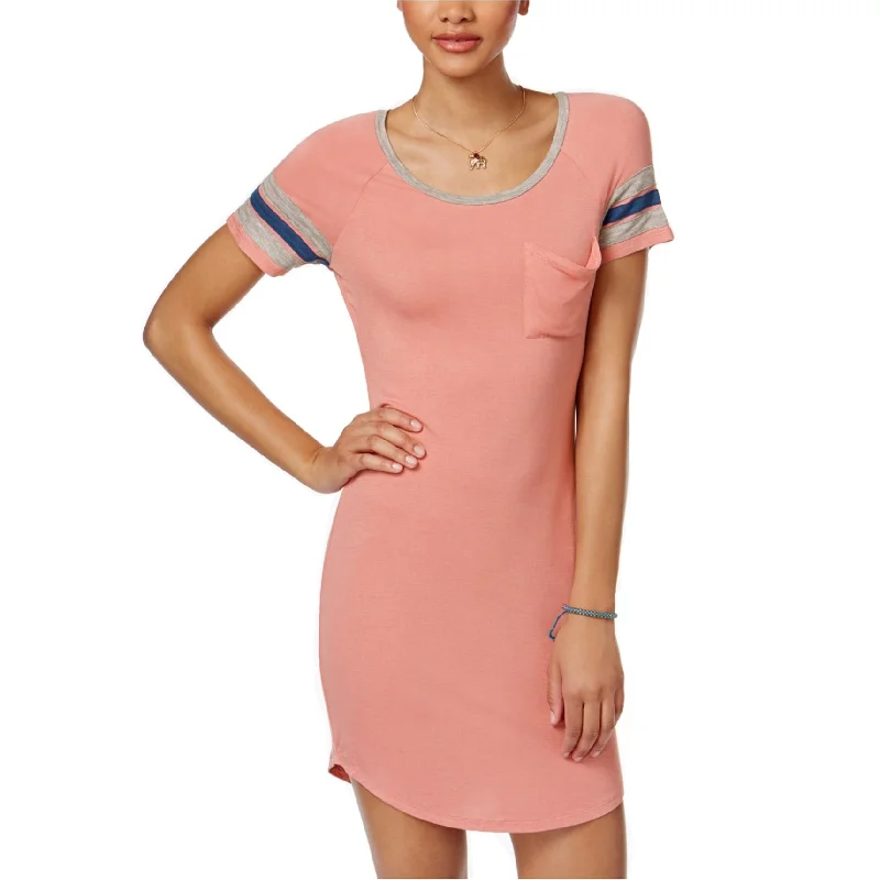 silk dressUltra Flirt Womens Rugby Shirt Dress, Pink, X-Small