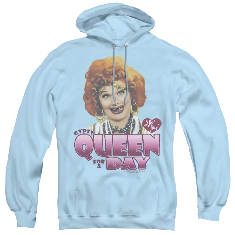 comfortable fleece hoodieI Love Lucy Gypsy Queen - Pullover Hoodie