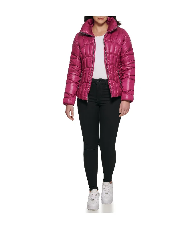 classic jacketQuilted Puffer Jacket Magenta