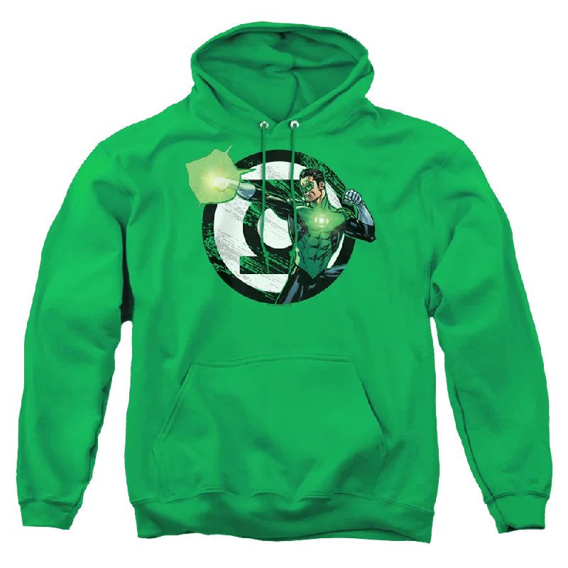 high-fashion hoodieGreen Lantern Blasting Logo - Pullover Hoodie