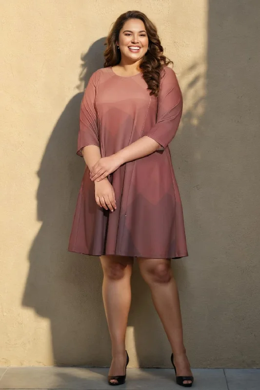 party dressBeige Plus Size Midi Dress