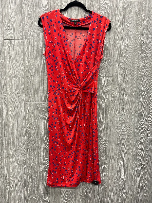 playful dressDress Casual Midi By Banana Republic In Red, Size: S