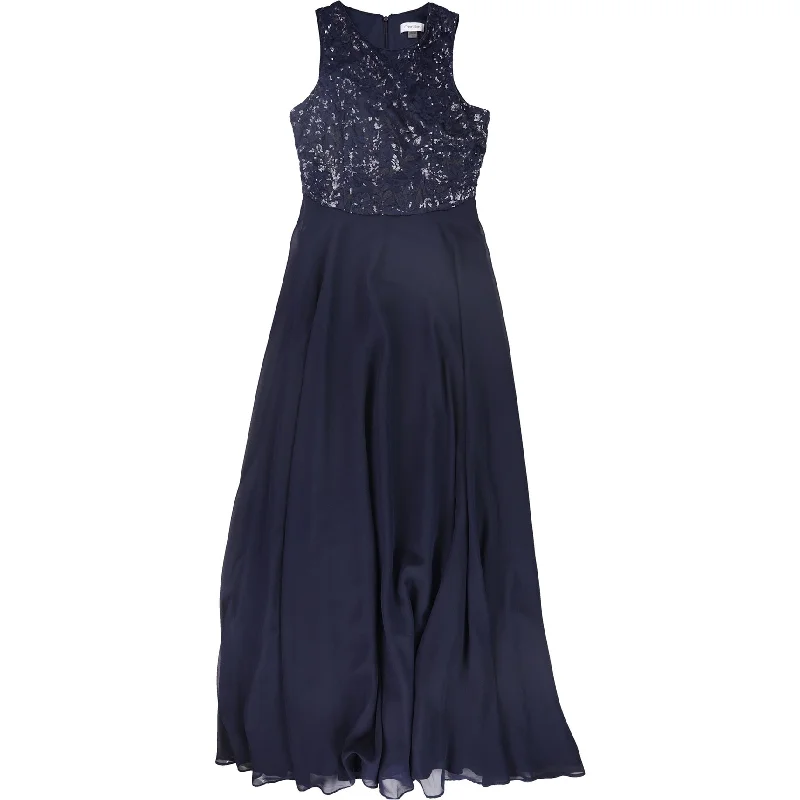 winter dressCalvin Klein Womens Sequin Gown Dress