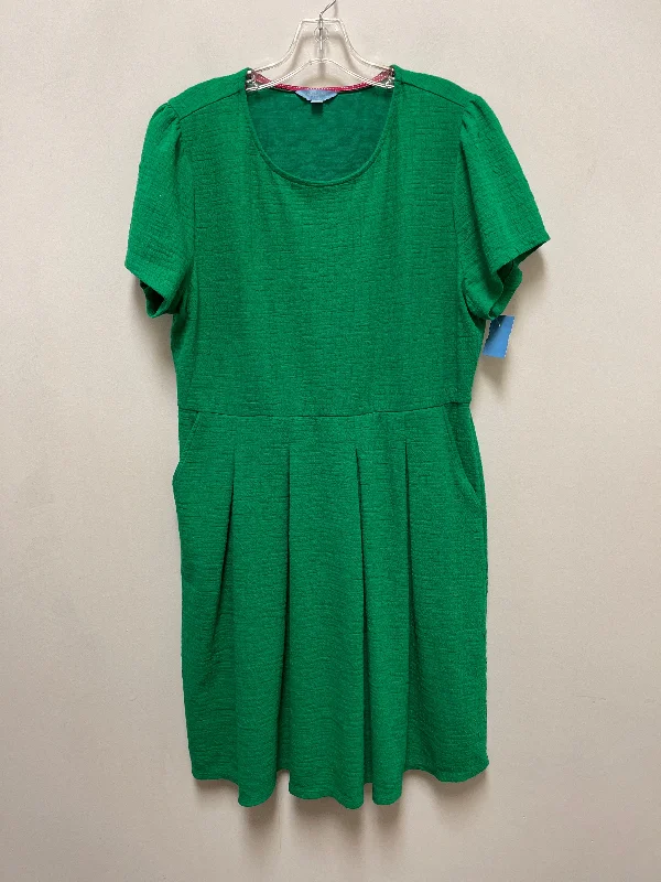 fitted bodycon dressDress Casual Short By Draper James In Green, Size: Xl