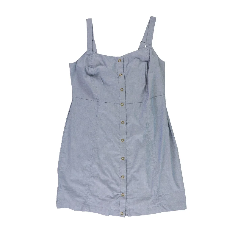 A-line dressHurley Womens Snap Down Chambray Dress