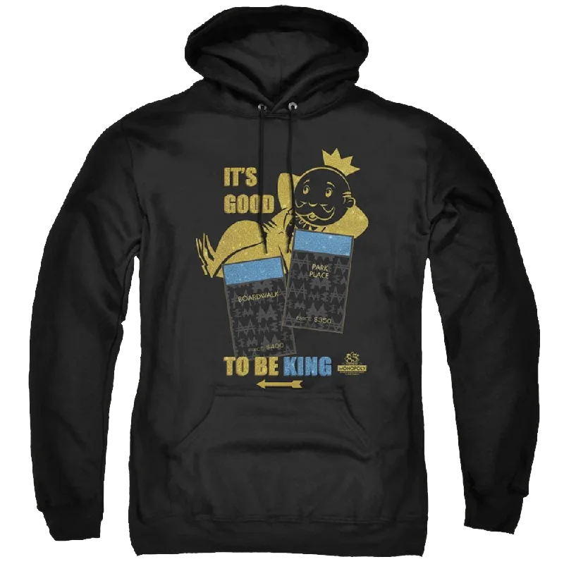 stylish pullover hoodieMonopoly Its Good To Be King - Pullover Hoodie