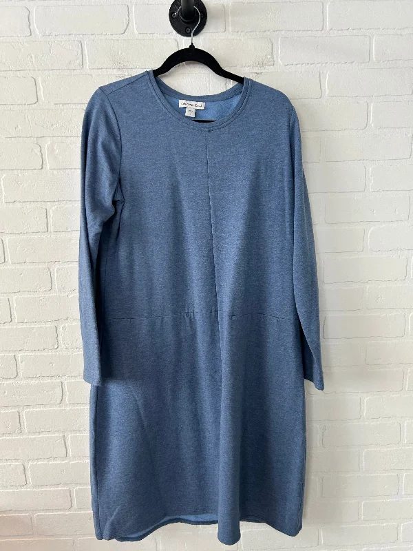 casual summer dressDress Casual Midi By Coldwater Creek In Blue, Size: M