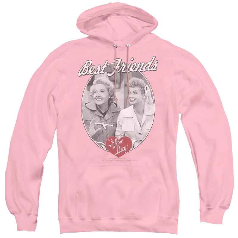 lightweight hooded sweatshirtI Love Lucy Best Friends - Pullover Hoodie