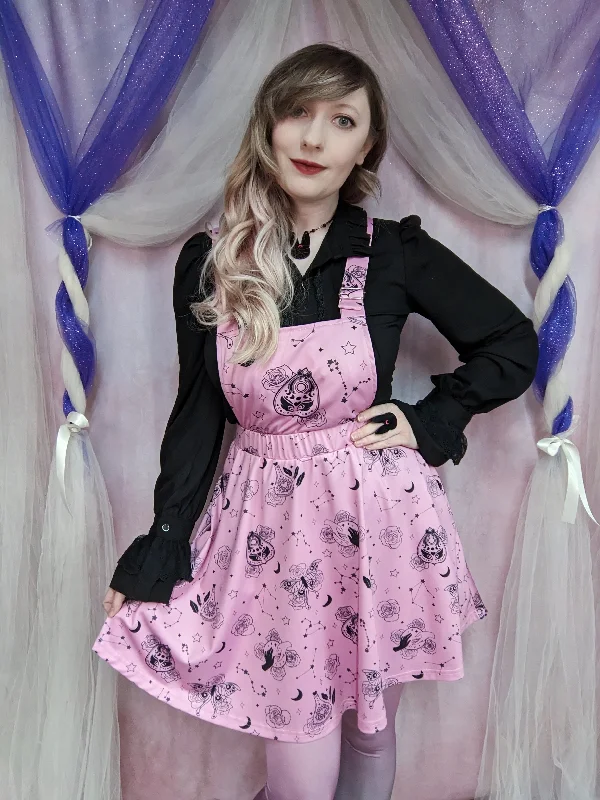 printed dressLovely Oracle Pink Apron Dress