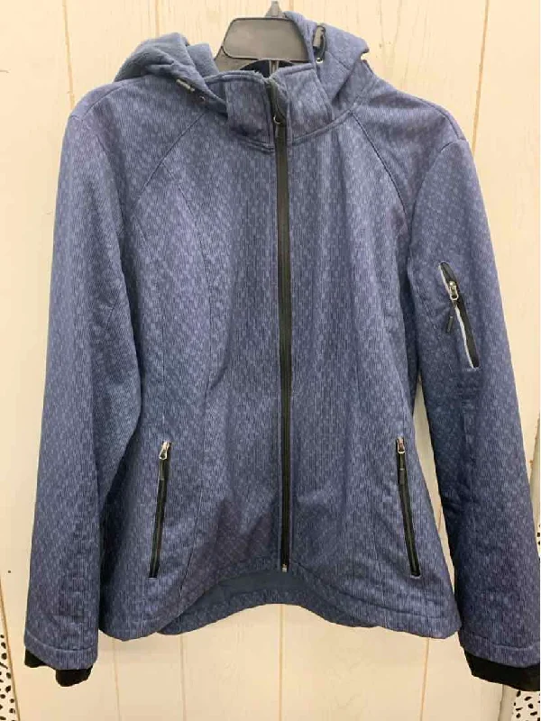 fashionable quilted coatFree Country Blue Womens Size XL Jacket (Outdoor)