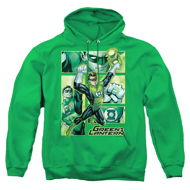 chic pullover hoodieGreen Lantern Green Lantern Panels - Pullover Hoodie