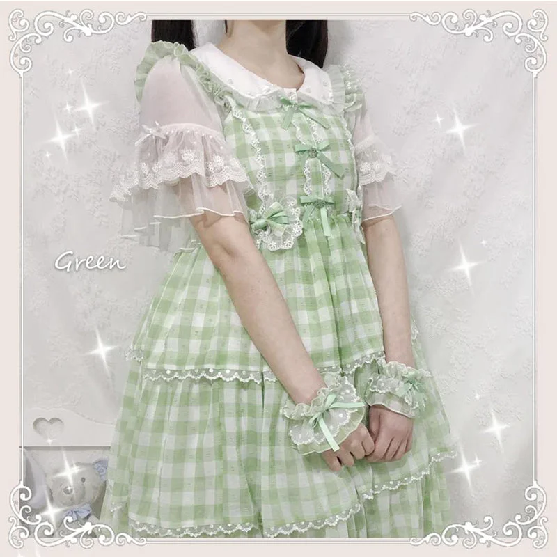 form-fitting dressSimply Sweet Gingham Jumperskirt