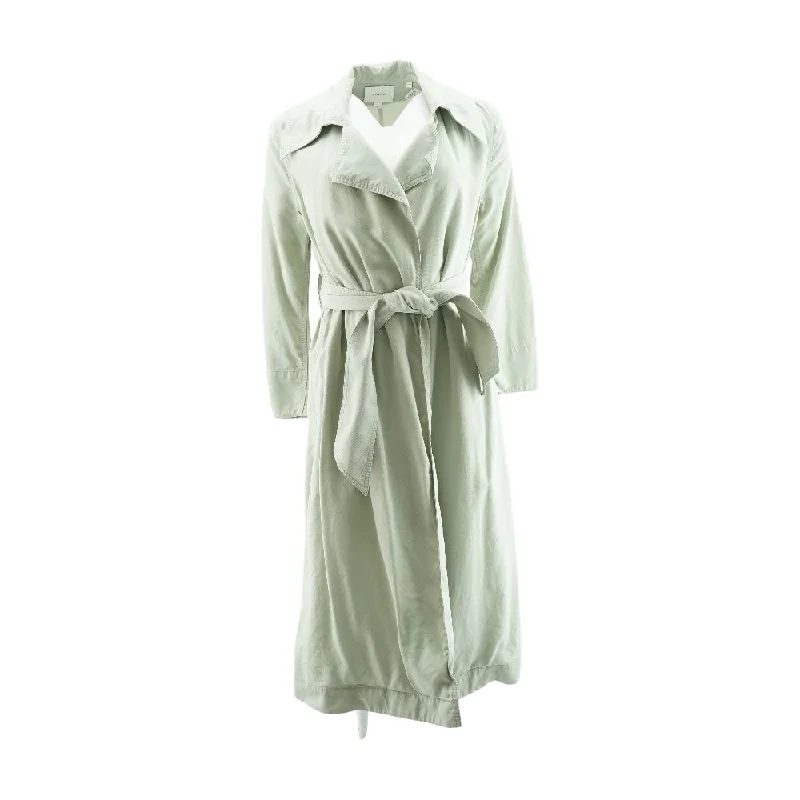 raincoatGray Solid Coat