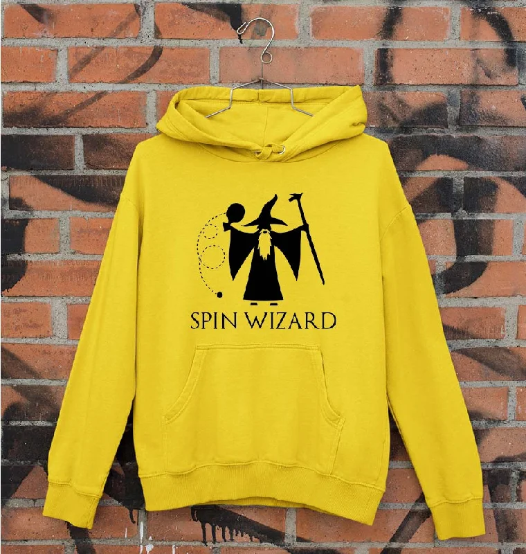 casual fit hoodieTable Tennis (TT) Wizard Unisex Hoodie for Men/Women