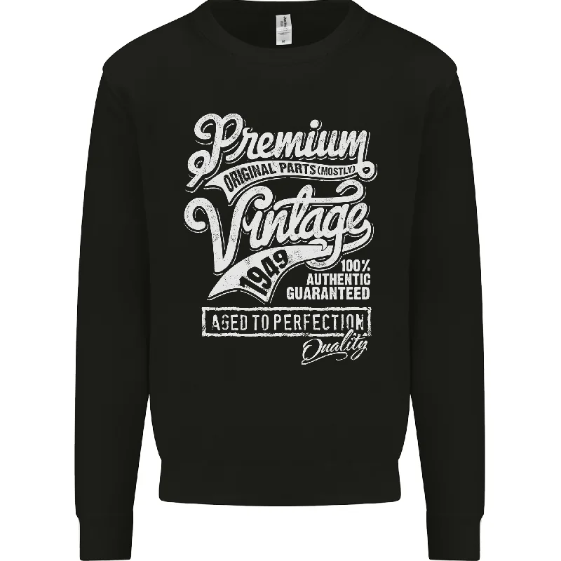 eco-friendly fitness hoodieAged to Perfection Vintage 75th Birthday 1949 Mens Sweatshirt Jumper