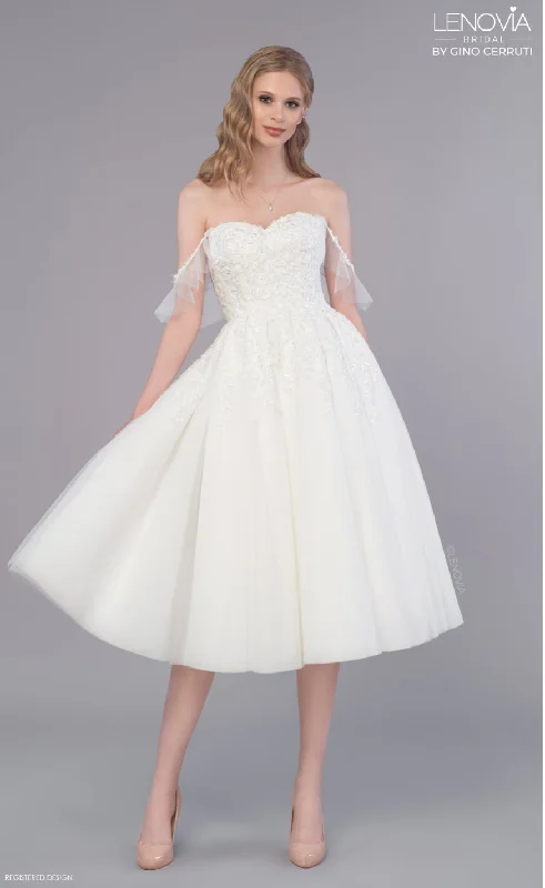 party-ready dressWedding Dress ‘Fifi’ - Ivory UK 12 - £20