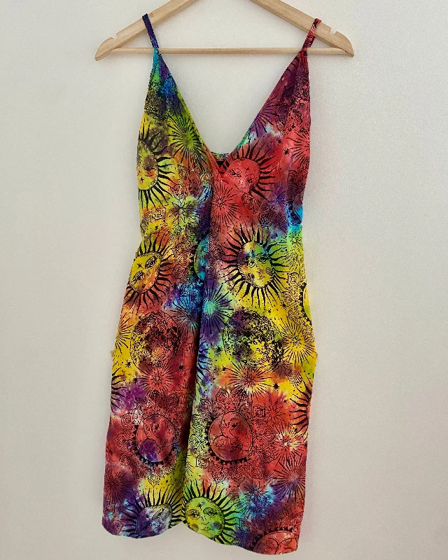 wrap-around dressRainbow Celestial Dress