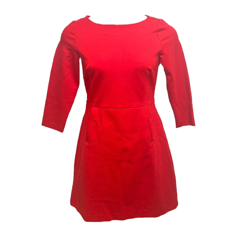 casual dressDress Casual Midi By Spanx In Red, Size: M