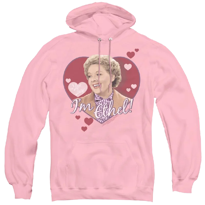 trendy hooded sweatshirtI Love Lucy Im Ethel - Pullover Hoodie