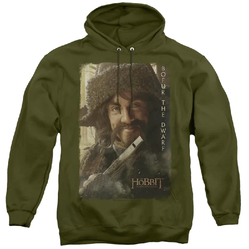 relaxed fit hooded sweatshirtHobbit Movie Trilogy, The Bofur - Pullover Hoodie