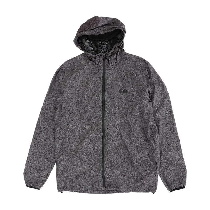 wool coatCharcoal Solid Lightweight Jacket