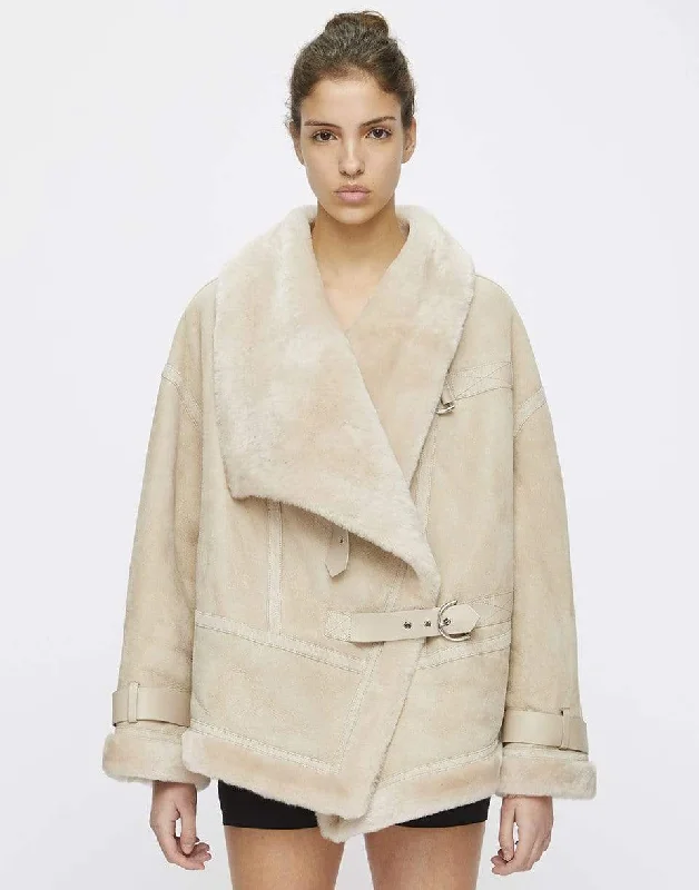 casual utility jacketDarling Shearling Coat