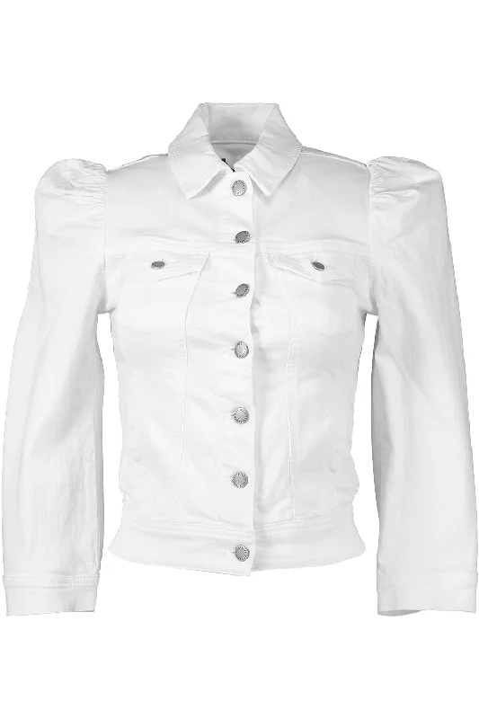 sleek jacketAda Jacket  White