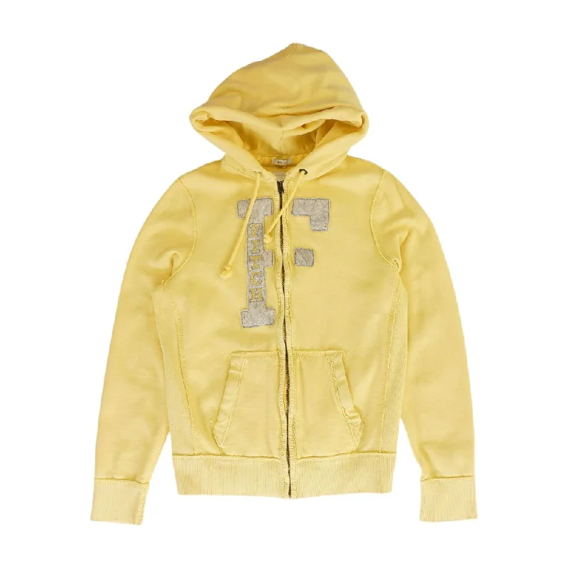 warm outerwearYellow Solid Jacket