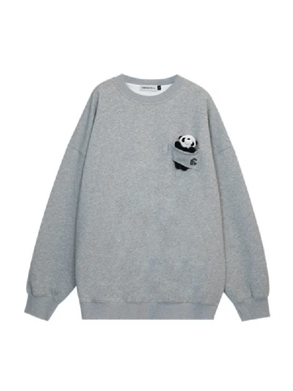 RenChill Panda Fleece Sweatshirt - Unisex