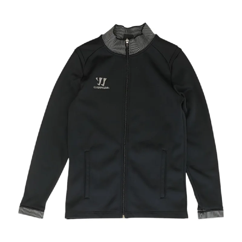 cold weather jacketBlack Solid Active Jacket