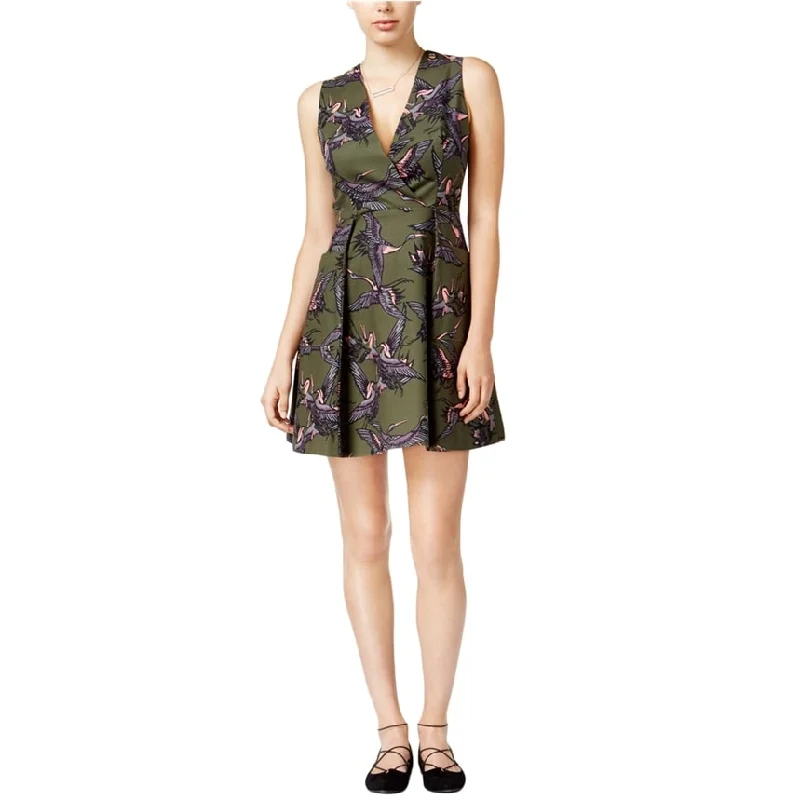 one-shoulder dressRachel Roy Womens Crane Grommet A-line Dress, Green, 2