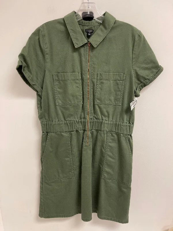 trendy mini dressDress Casual Short By J. Crew In Green, Size: L