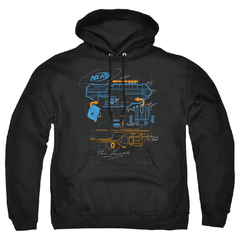 versatile hoodieNerf Deconstructed Gun - Pullover Hoodie