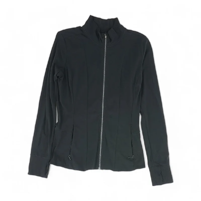 urban street coatBlack Solid Active Jacket