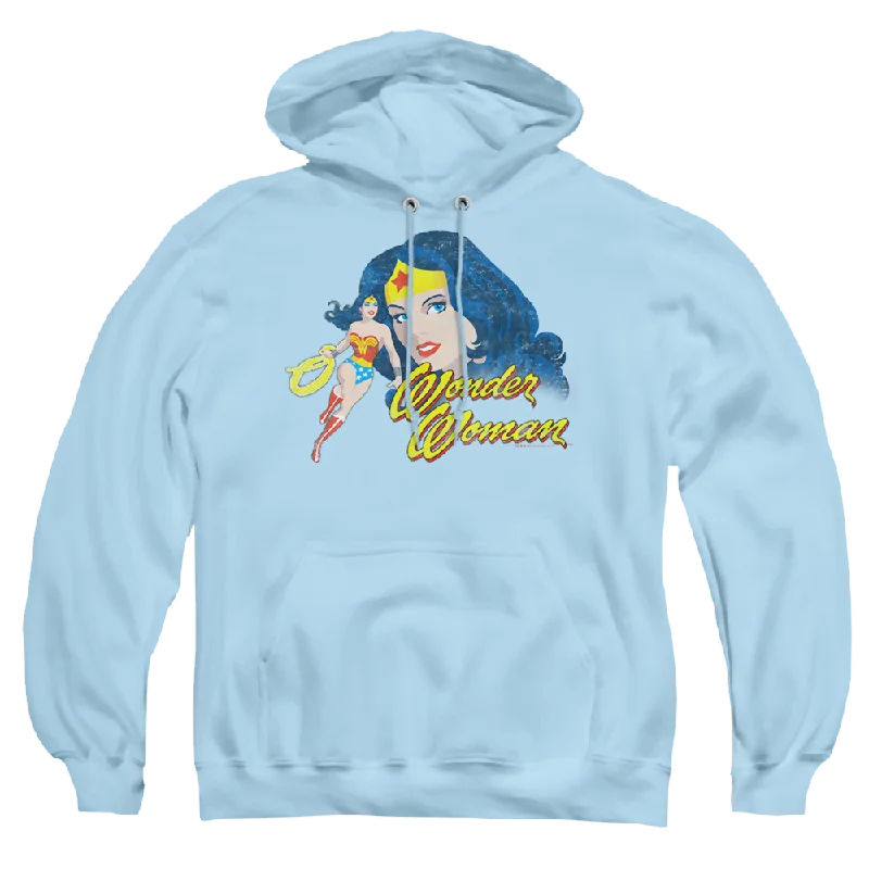 breathable hoodieWonder Woman Portrait - Pullover Hoodie