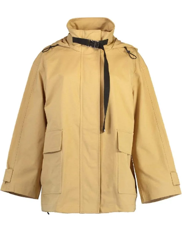 retro coatWoven Fern Anorak