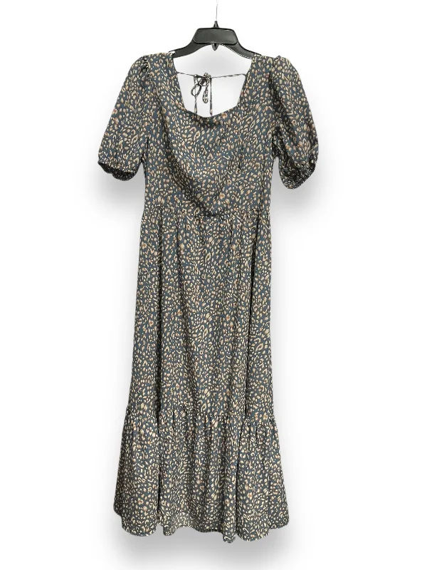 denim dressDress Casual Maxi By Clothes Mentor In Multi-colored, Size: M