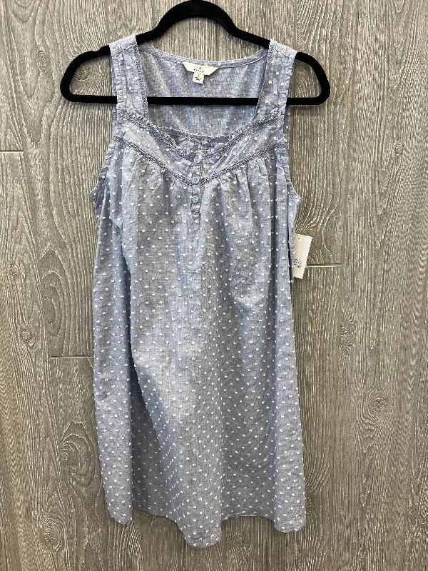 statement dressDress Casual Short By Croft And Barrow In Blue, Size: S