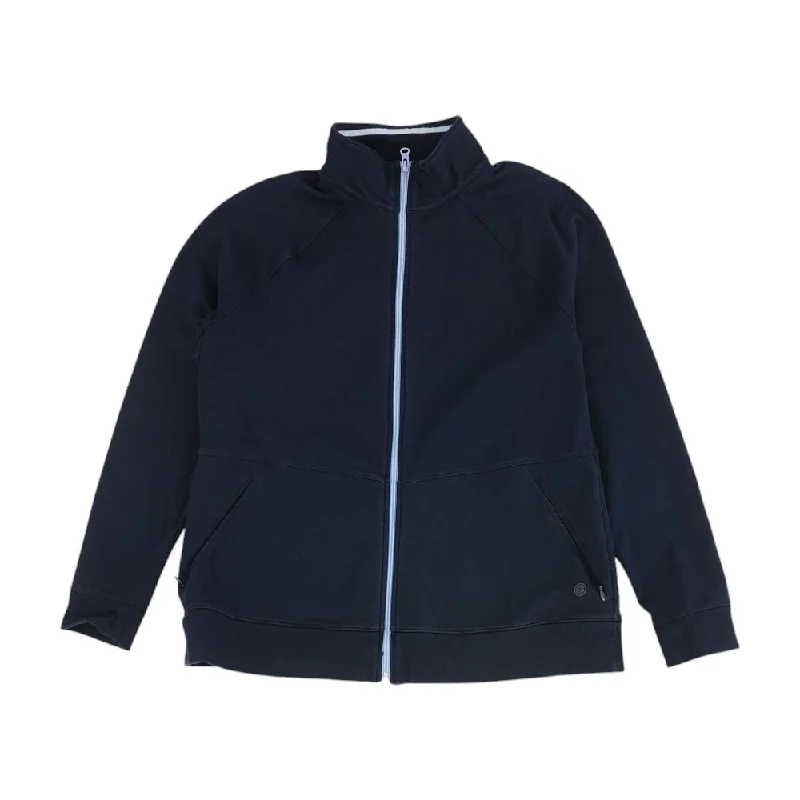 lightweight winter coatNavy Solid Lightweight Jacket