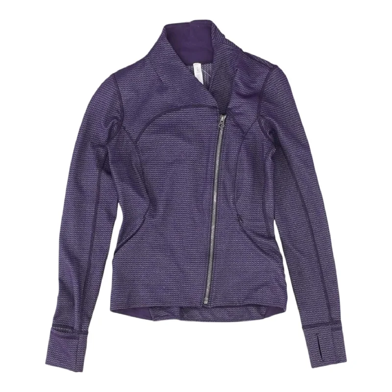 trendy jacketPurple Solid Jacket