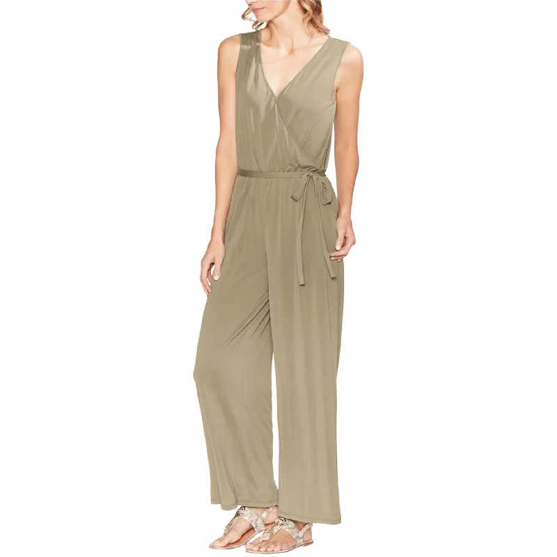 mini dressVince Camuto Womens Faux Wrap Jumpsuit, Green, XX-Small