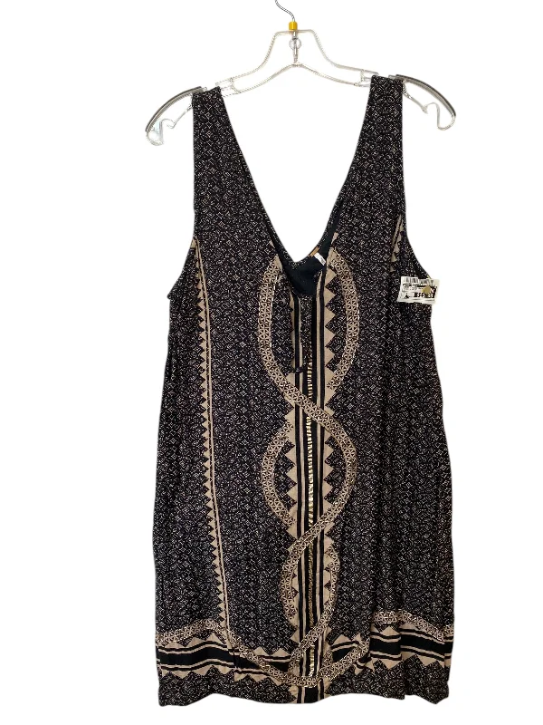 formal dressDress Casual Short By Free People In Black & Brown, Size: M