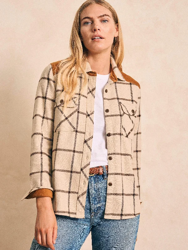 casual sports coatDaly Shirt - Olivia Plaid