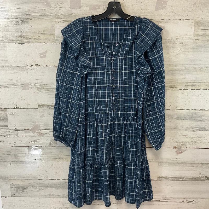 cocktail dressDress Casual Short By Madewell In Blue, Size: Xs