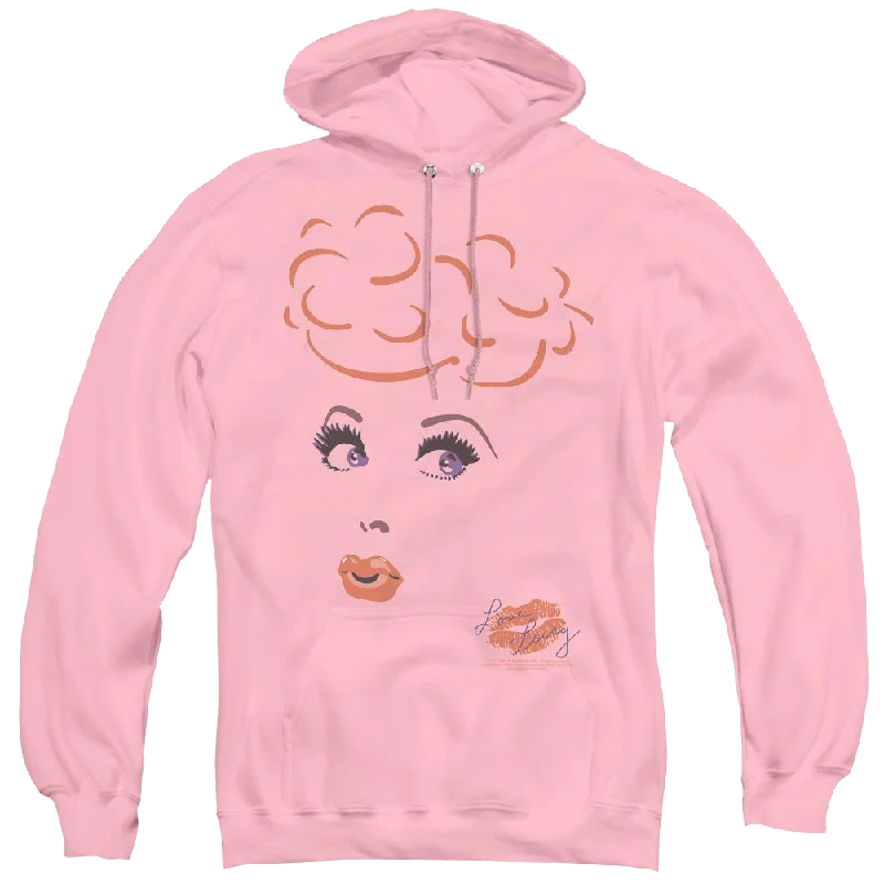 minimalist hoodieI Love Lucy Eyelashes - Pullover Hoodie