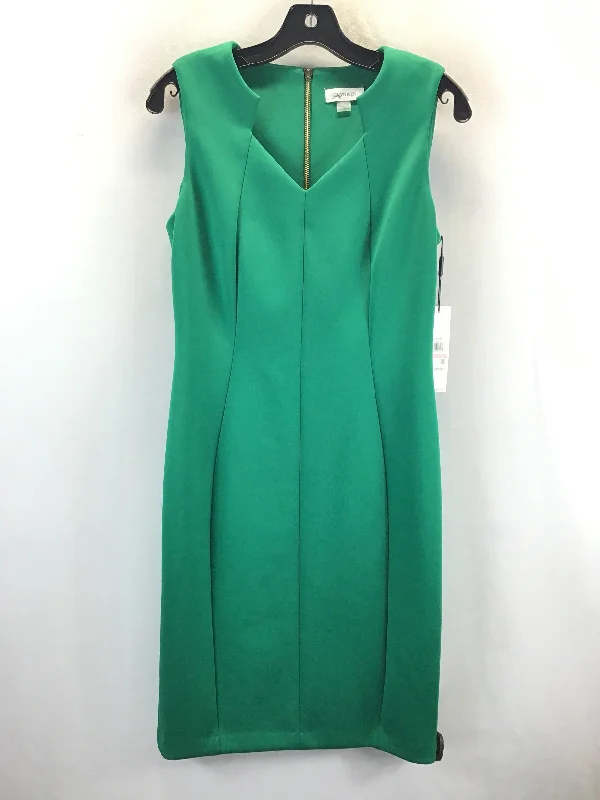 boho dressDress Casual Midi By Calvin Klein In Green, Size: 10