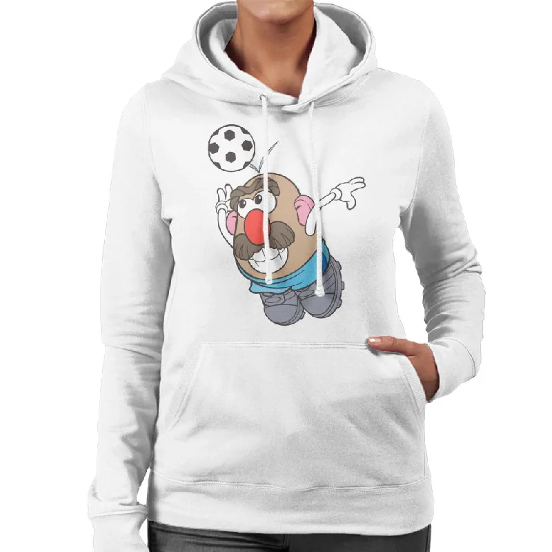 luxe hoodieMr Potato Head Football Header Women's Hooded Sweatshirt