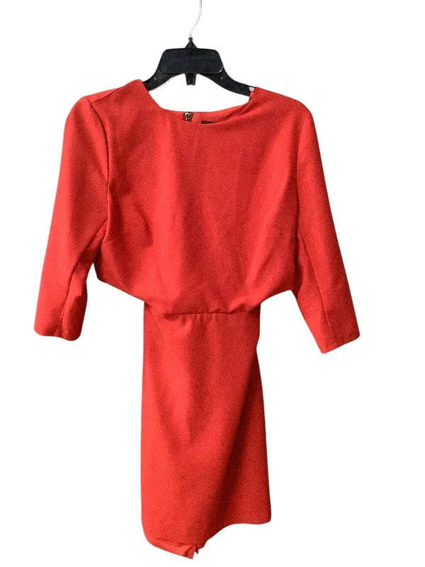 v-neck dressDress Casual Midi By Gabrielle In Red, Size: 4